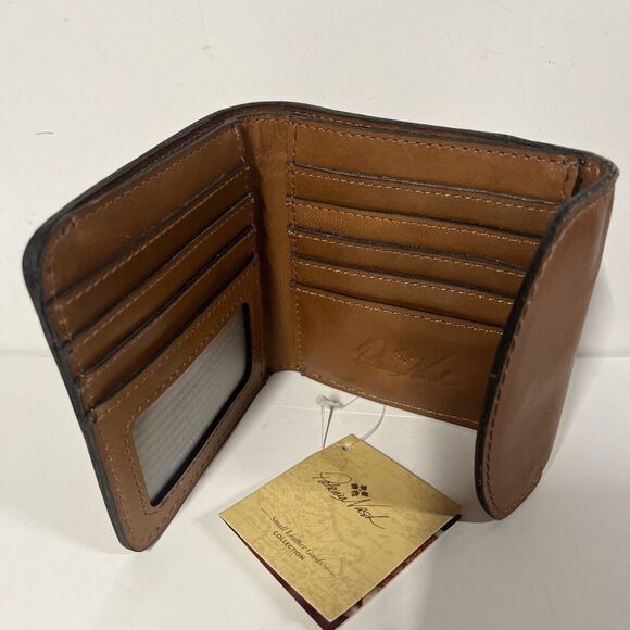 PATRICIA NASH Reiti Wallet Genuine Leather RFID Biscuit‎  P40906 MSRP $109 - Picture 1 of 6
